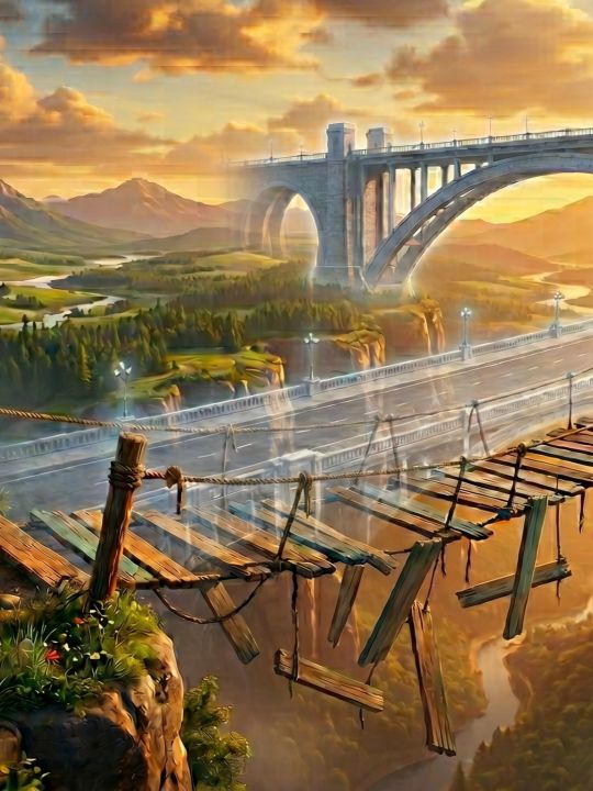 We think the bridge is built. The client sees a wonky plank.