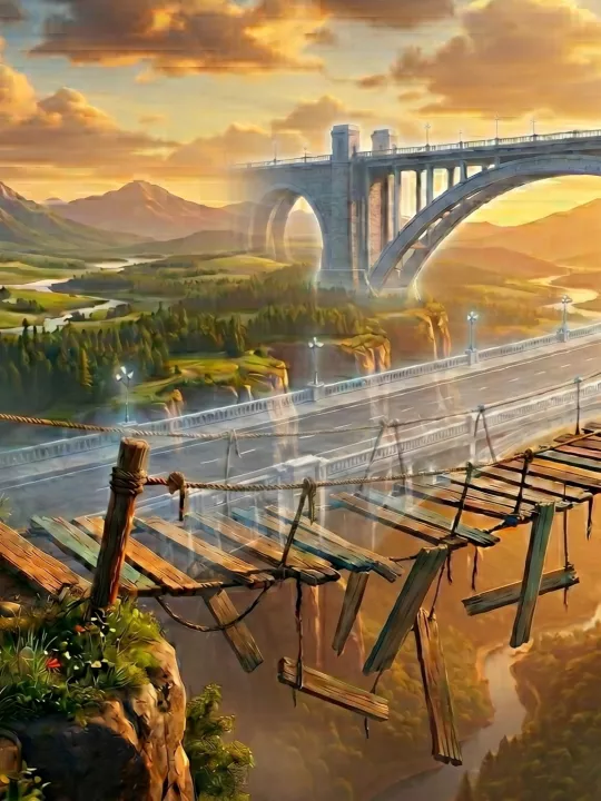 We think the bridge is built. The client sees a wonky plank.