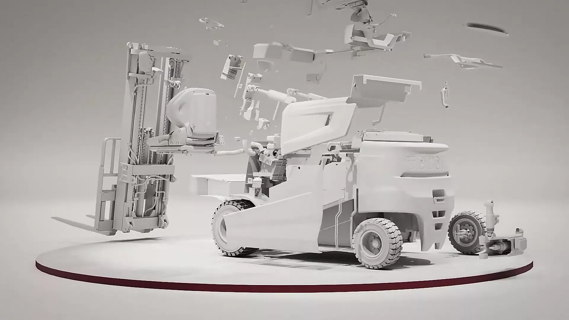 Forklift Explode View Realitymatters