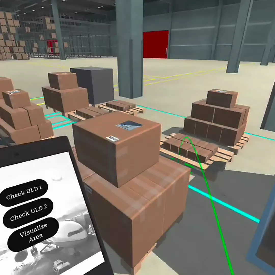 Aircargo Virtual Reality Training Airport
