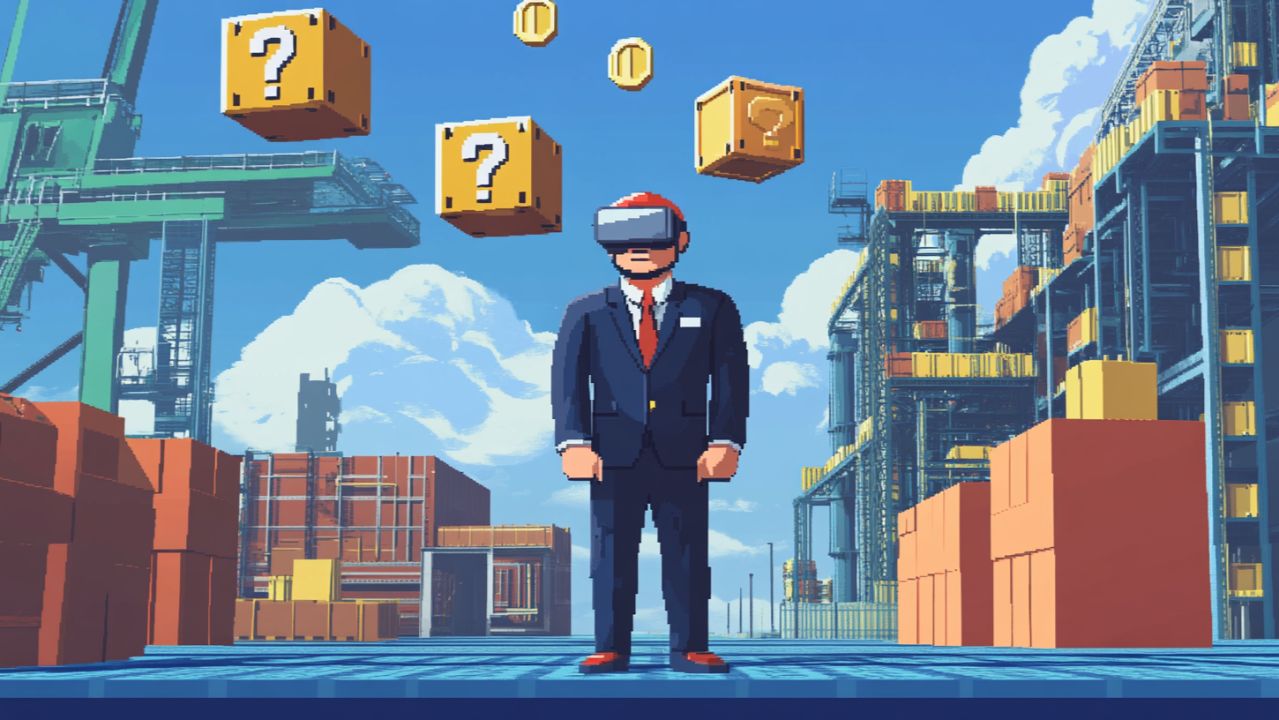 You Beat Super Mario Without a Save Point. Now You Need a 47-Slide Deck to Try a Headset.
