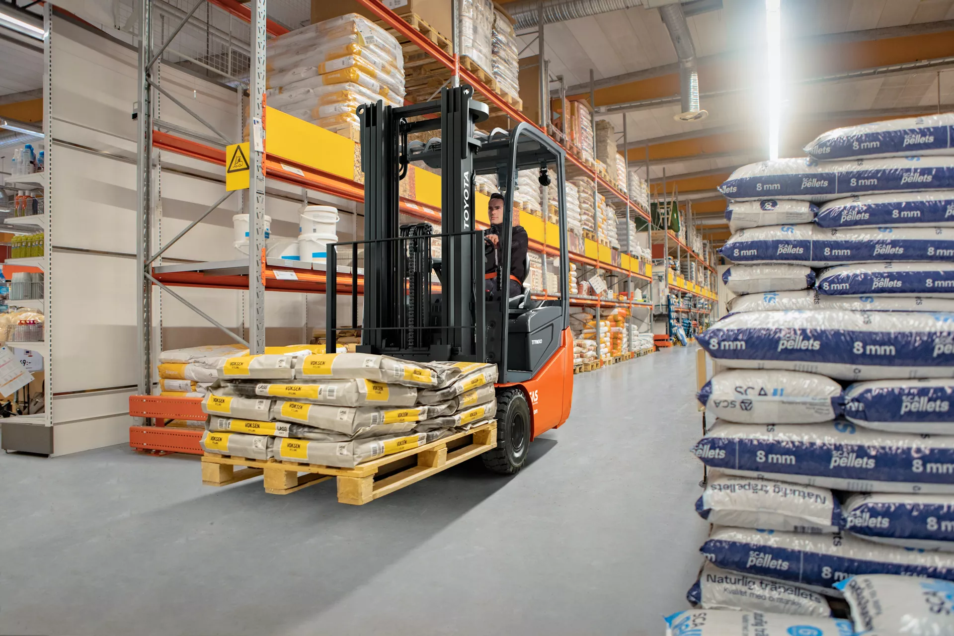 3d Model Toyota Traigo 24 Forklift Digital Twin Ar Vr 3d 2