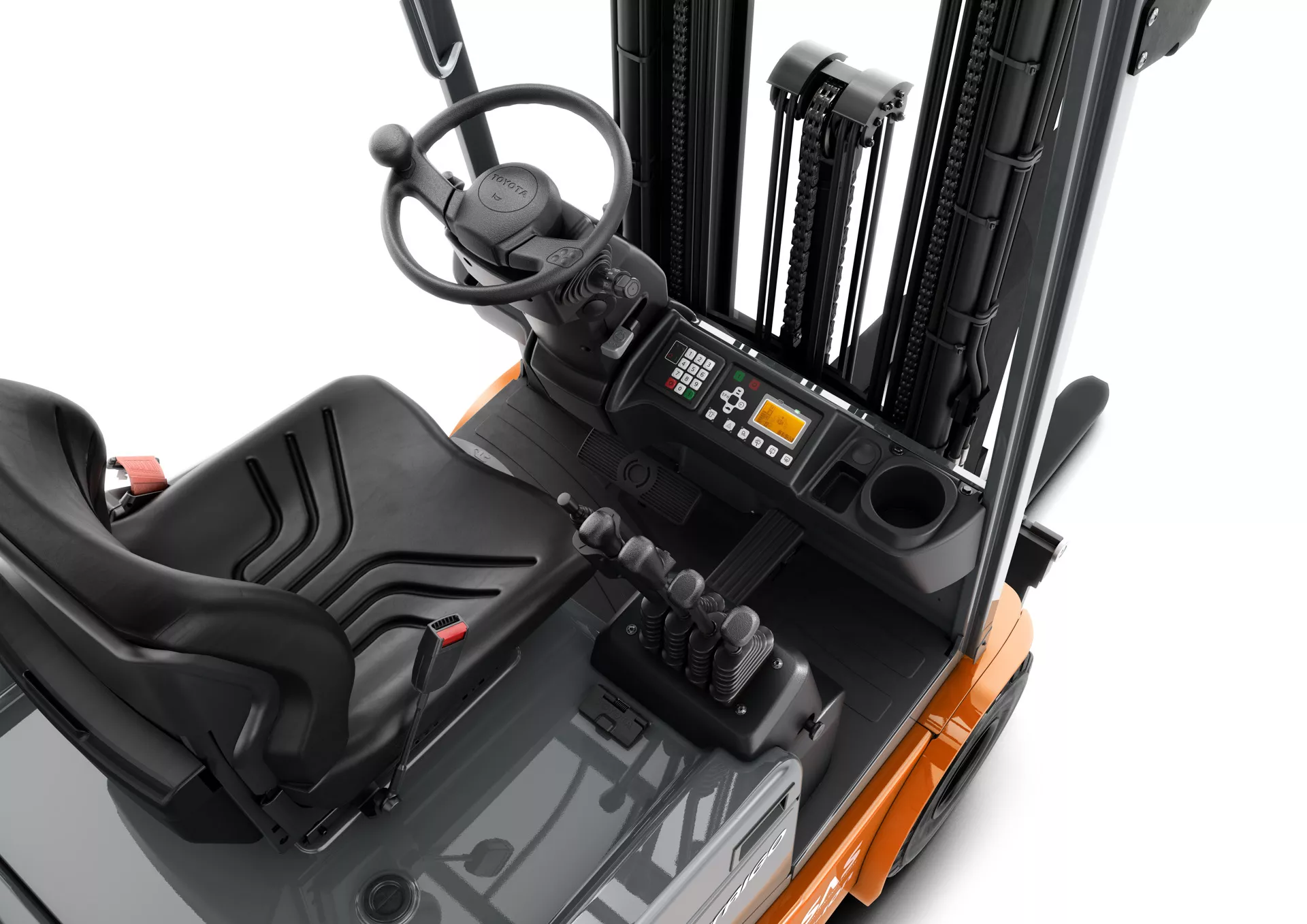 3d Model Toyota Traigo 24 Forklift Digital Twin Ar Vr 3d 5