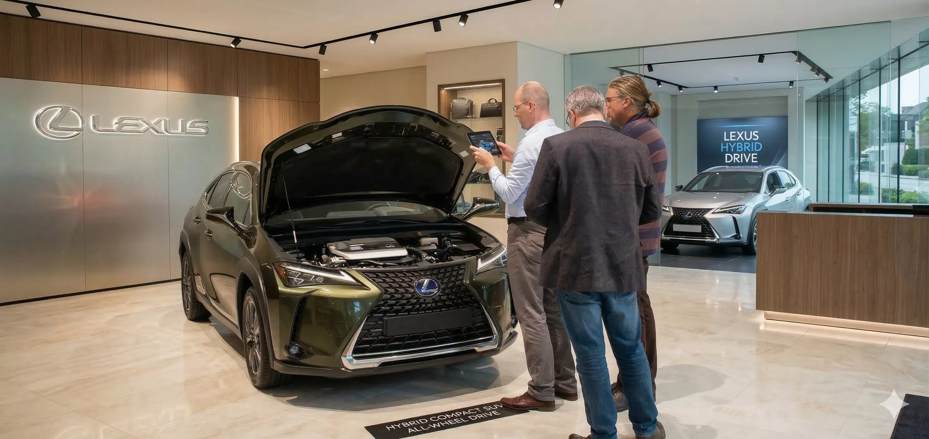 Lexus Augmented Reality Visual User Manual Showroom