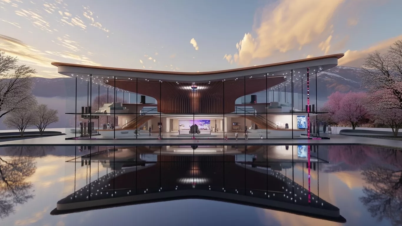 Virtual Showroom Explosive Engagement